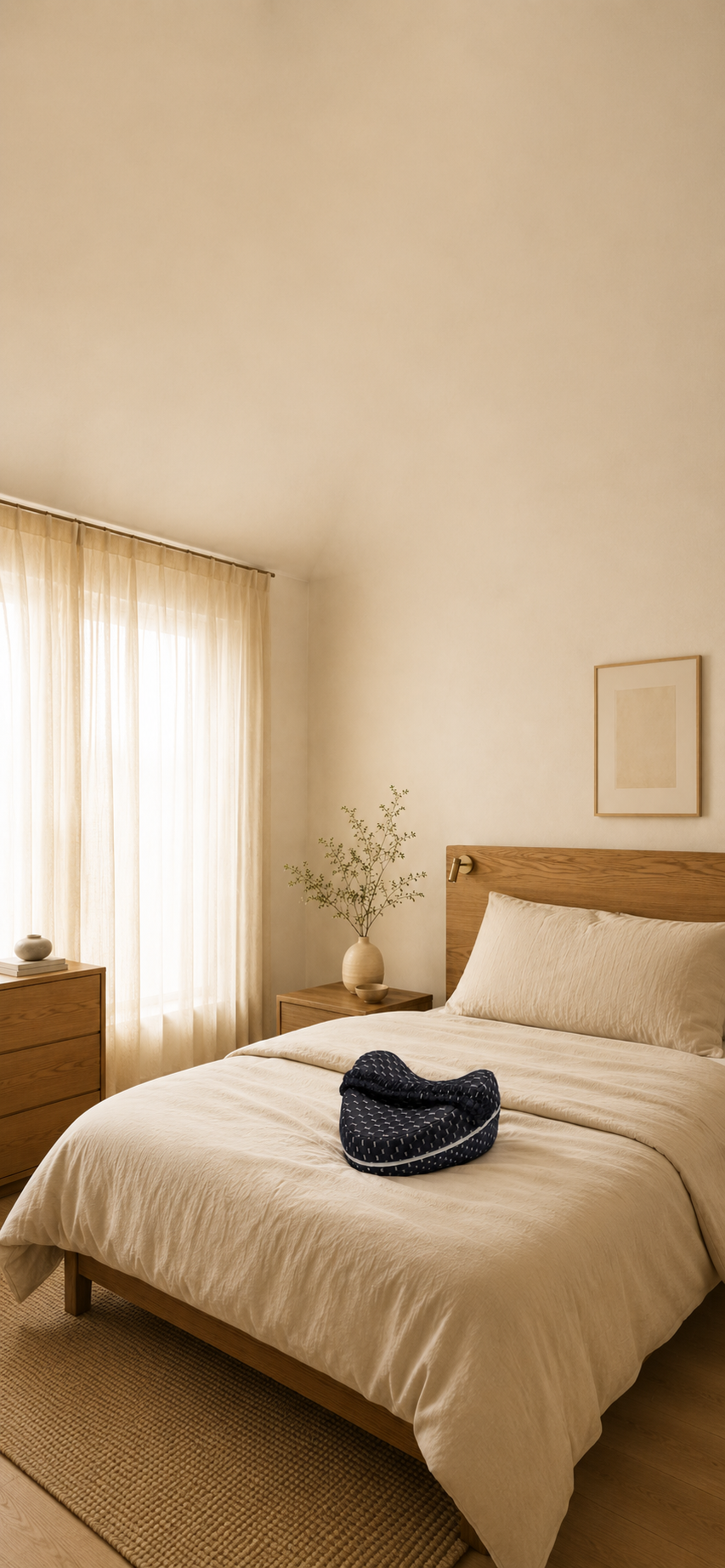 Aurrest™ Ortopedik Bacak Arası Yan Yatış Yastığı – Leg Pillow